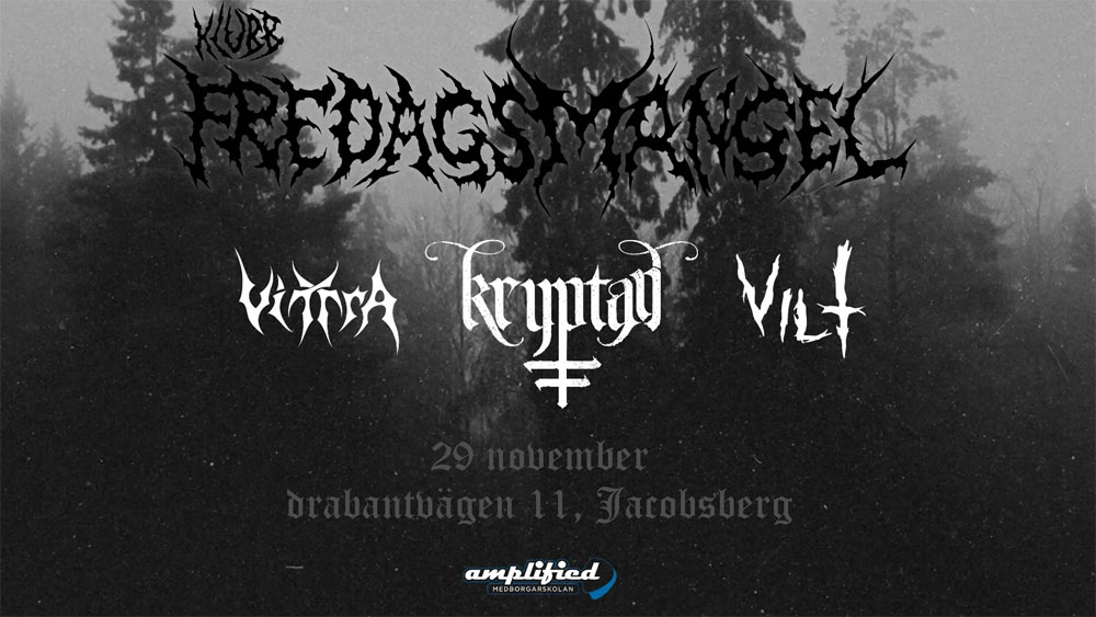 Live at Klubb Fredagsmangel, Järfälla