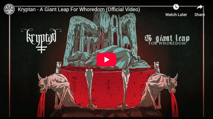 Video for A Giant Leap For Whoredom